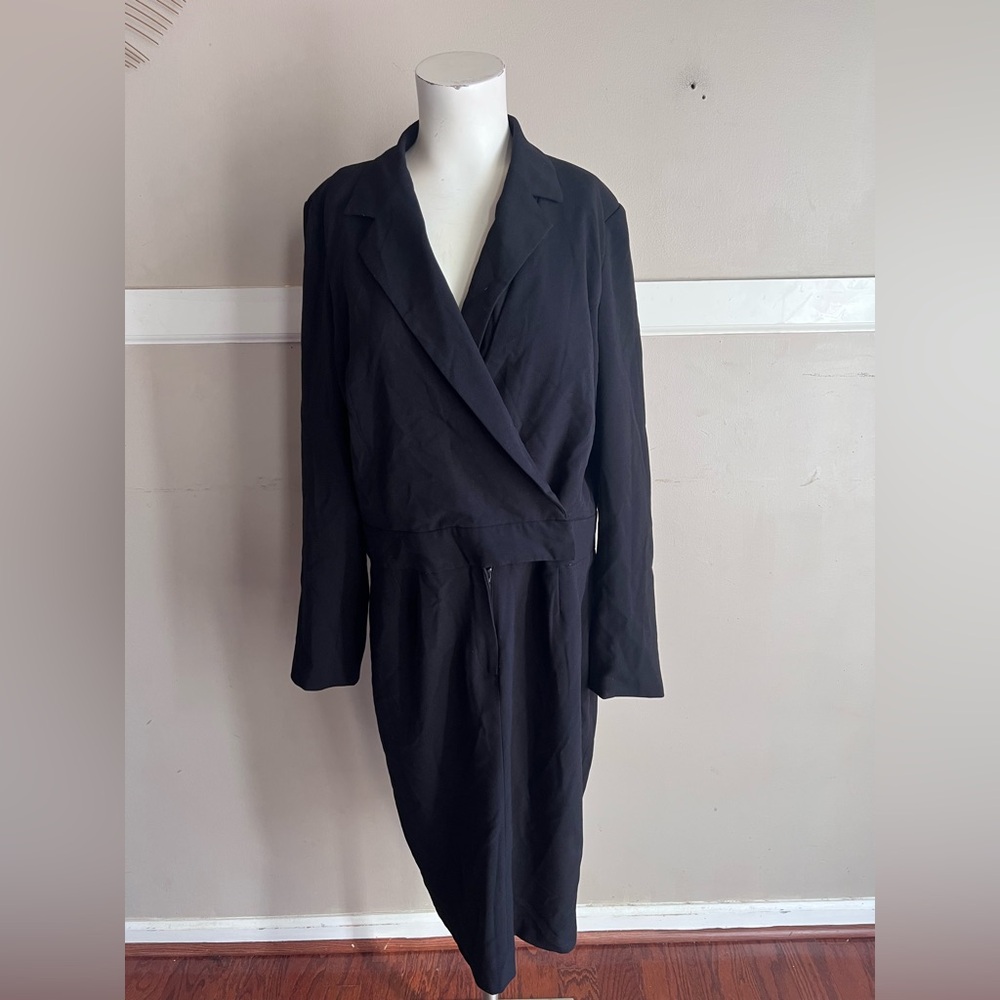 Elegant Black Long Sleeve Dress